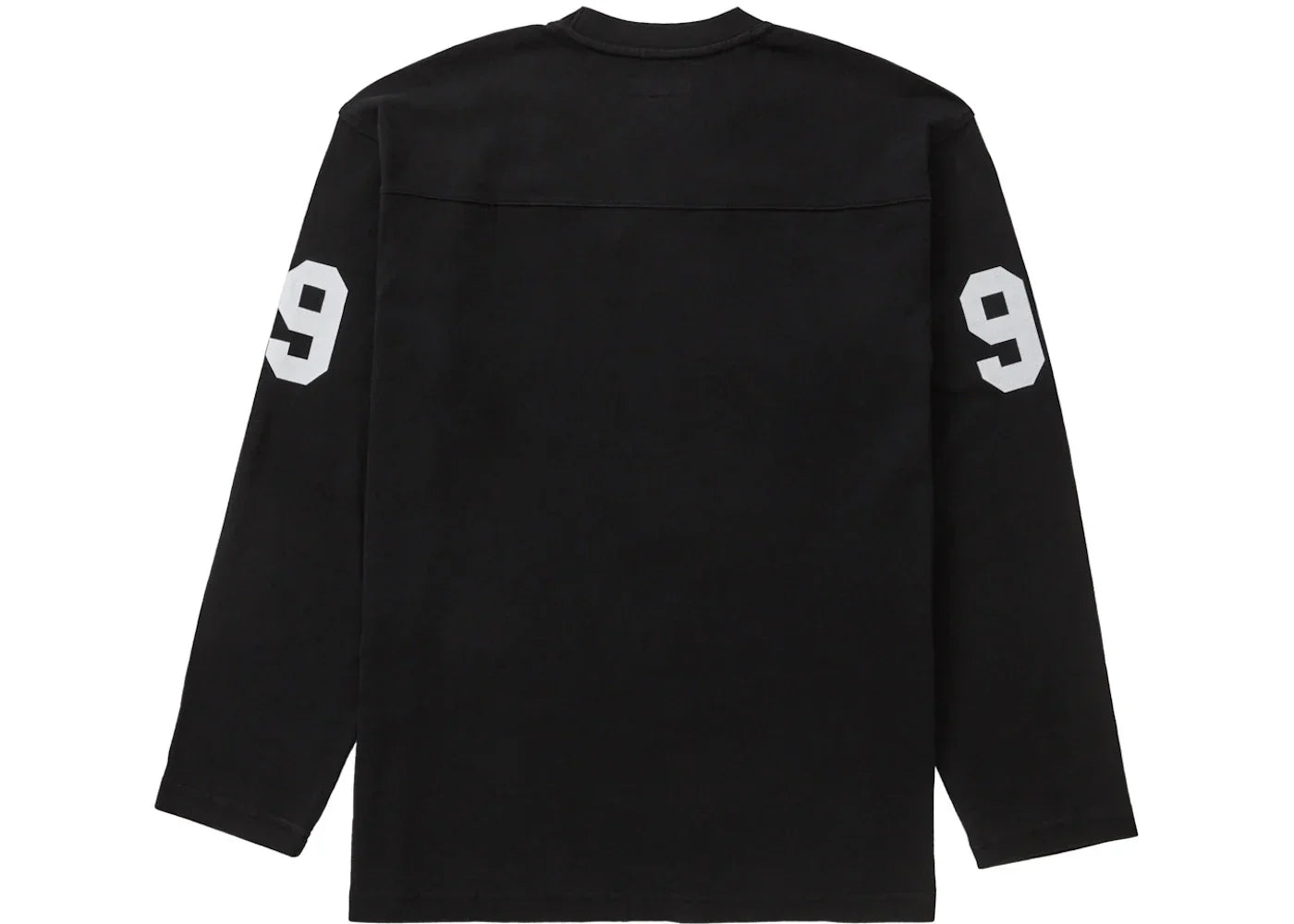 Supreme 99 Long Sleeve Football Top Black