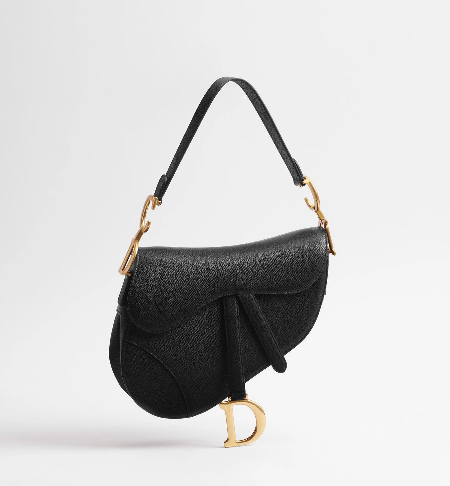 DIOR - Saddle Bag with Strap - Black