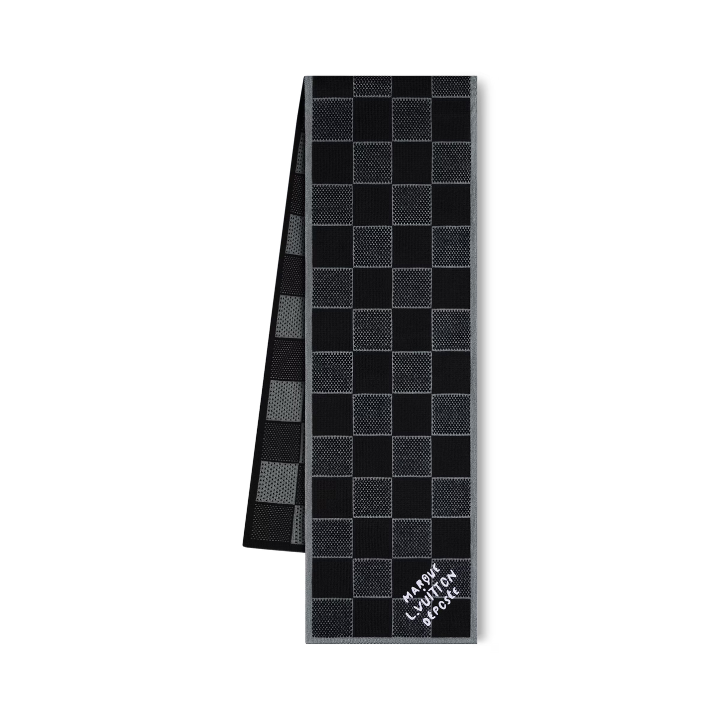 Damier Heritage Scarf - Black