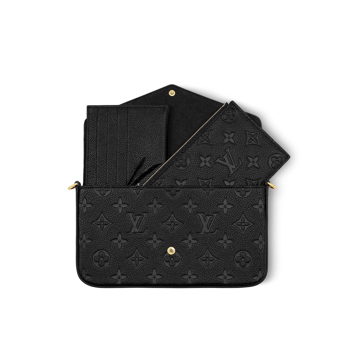 Félicie Pochette Bag - Black